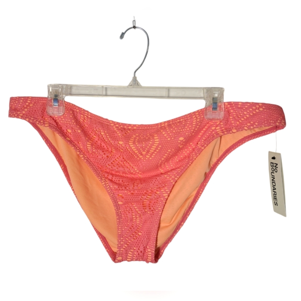 No Boundaries Bikini Swim Women Bathing Suit Vacation Bottom Coral Beach Bikinis